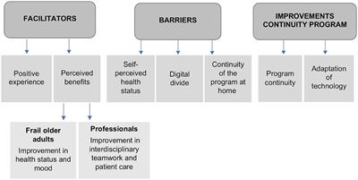 Experience, facilitators, and barriers to the implementation of a multicomponent programme in older people living in the community, +AGIL Barcelona: A qualitative study